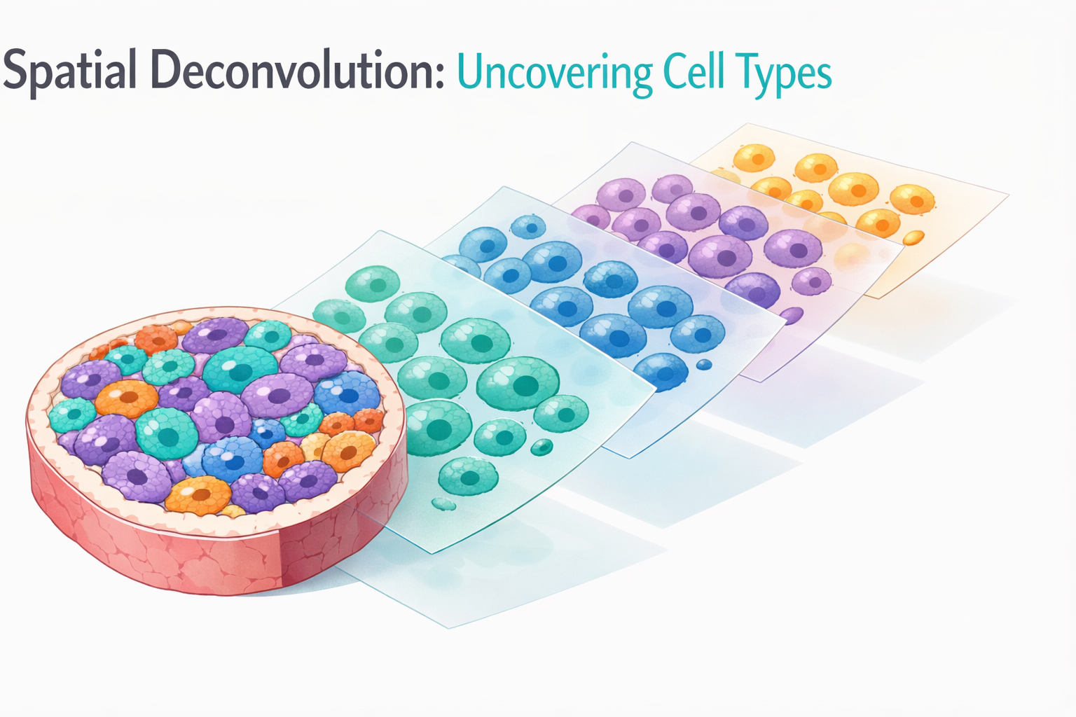Spatial Deconvolution: Uncovering Hidden Cell Type Composition from Spatial Transcriptomics Data
